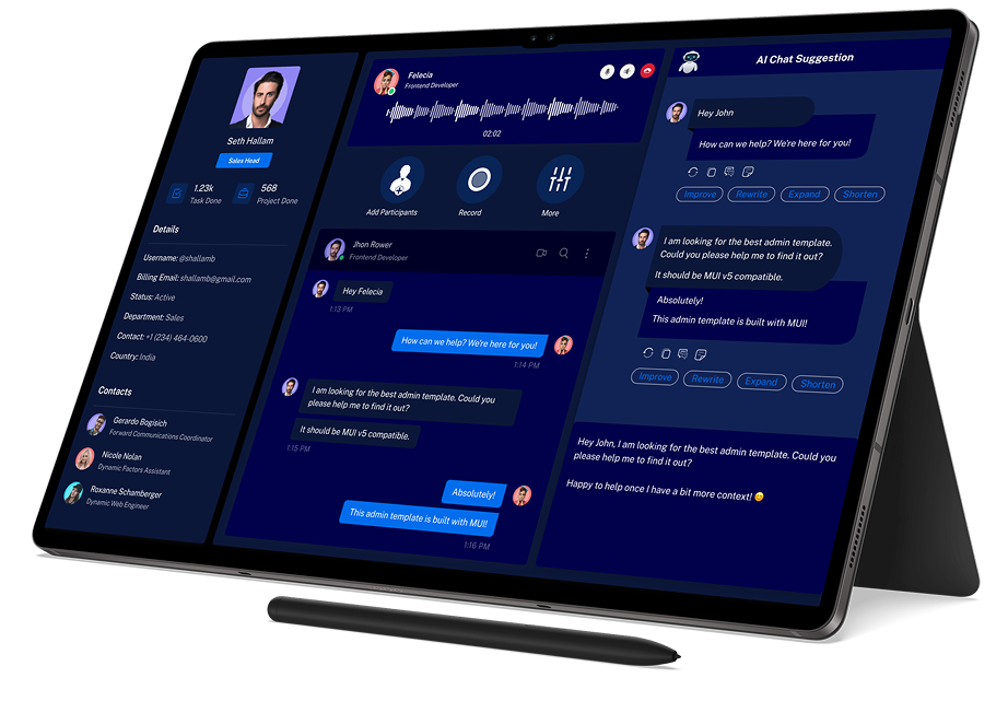 Successful real estate professional